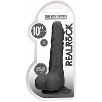 10" Realistic Cock + Balls 10" Realistic Cock + Balls