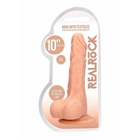 10" Realistic Cock + Balls 10" Realistic Cock + Balls