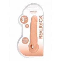 9" Realistic Penis Sleeve