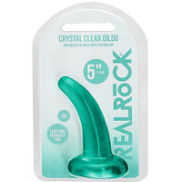 5" Curved Suction Cup Dildo