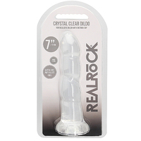 7" Ribbed Suction Cup Dildo