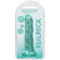 7" Ribbed Suction Cup Dildo