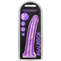 8" Glowing Slim Cock