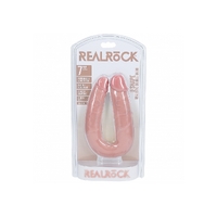 Realrock U Shaped Double Dildo 7" Realrock U Shaped Double Dildo 7"