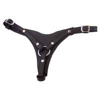 Female Leather Dildo Harness
