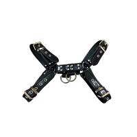 rouge O.T H-Front Leather Harness Black Medium 38-40 inches