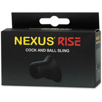 Nexus Rise Liquid Silicone Cock And Ball Sling Nexus Rise Liquid Silicone Cock And Ball Sling