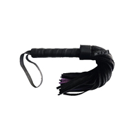 Suede Flogger With Leather Handle Suede Flogger With Leather Handle