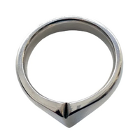 Stainless Steel Taj Crown Ring
