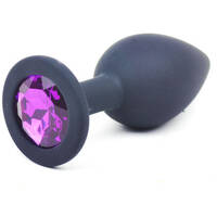 Small Jewel Silicone Butt Plug