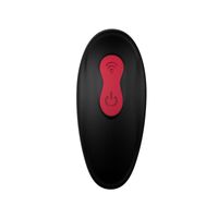 Remote Control Vibrating Penis Shaft And Rabbit Ear Clit Stim Enhancer