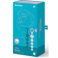 8" Anal Love Beads Twin Pack