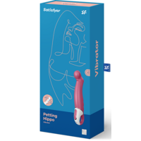 9" Petting Hippo G Spot Vibrator