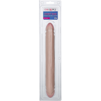 Ivory Duo Smooth Double Dong 12"