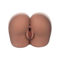 Stroke It Vibrating Twerking BBL - Brown