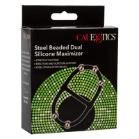 Steel Beaded Dual Silicone Maximizer Steel Beaded Dual Silicone Maximizer