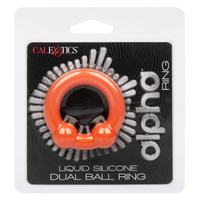 37Mm Alpha Liquid Silicone Dual Ball Ring 37Mm Alpha Liquid Silicone Dual Ball Ring