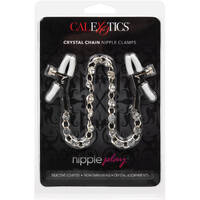 Crystal Chain Nipple Clamps