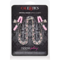 Crystal Chain Nipple Clamps