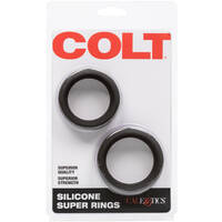 Silicone Super Cock Rings X2