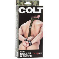 Camo Collar And Cuffs