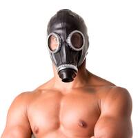 Classic 80s Fetish Rubber Gas Mask Classic 80s Fetish Rubber Gas Mask