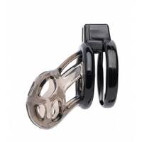 Gladiator Size 1 Soft Cock Cage with Pussification Plug 