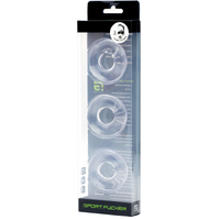 Rubber Cock Rings X3