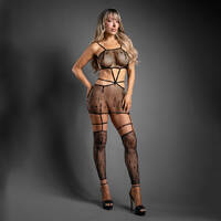 Sheer Unholy Bodystocking Dress OS