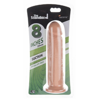 8" Cock + Suction Cup