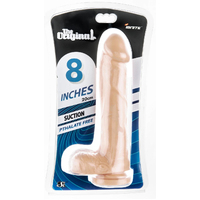 8" Cock + Balls