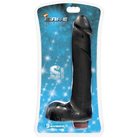 9" Vibrating Cock + Balls