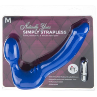 Medium Vibrating Strapless Strap On Medium Vibrating Strapless Strap On