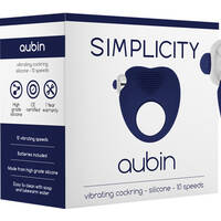 Aubin Vibrating Cock Ring