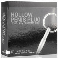 Hollow Metal Penis Sounding Plug