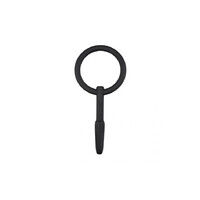 Hollow Silicone Penis Plug With Pull Ring