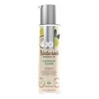 Jo Naturals Massage Oil 118ml / 120ml Coconut & Lime Jo Naturals Massage Oil 118ml / 120ml Coconut & Lime