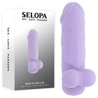 Selopa BALLSY BULLET Purple 9.2 cm USB Rechargeable Bullet