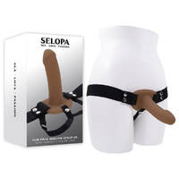 Selopa OUR FIRST HOLLOW STRAP ON DARK Brown 16.3 cm Hollow Strap-On