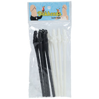 S Line The Dickheads Couples Straws / / Novelty Straws 8 Pack