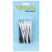 S Line The Dickheads Couples Toothpicks / Novelty Toothpicks 20 Pack