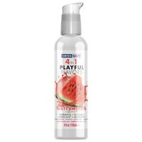 Swiss Navy Playful 4 In 1 Watermelon 118ml/118ml Swiss Navy Playful 4 In 1 Watermelon 118ml/118ml