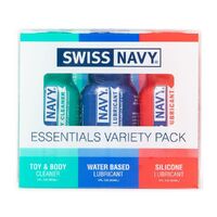 Swiss Navy Essentials 30ml Lubricant Travel Kit Swiss Navy Essentials 30ml Lubricant Travel Kit