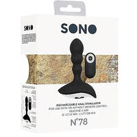 Vibrating Ergonomic Butt Plug