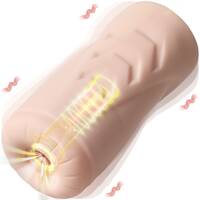 Suctroker Dual Density Vibrating Sucking Vaginal Masturbator V1