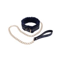 Sex And Mischief Cougar Fur Collar And Leash Sex And Mischief Cougar Fur Collar And Leash