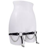 Sex and Mischief Chain Lace Garters