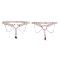 Sex and Mischief Peaches n CreaMe Pearl Garters