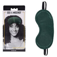 Sex & Mischief Indica Blindfold Green Eye Mask