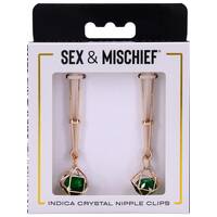 Indica Crystal Nipple Clips